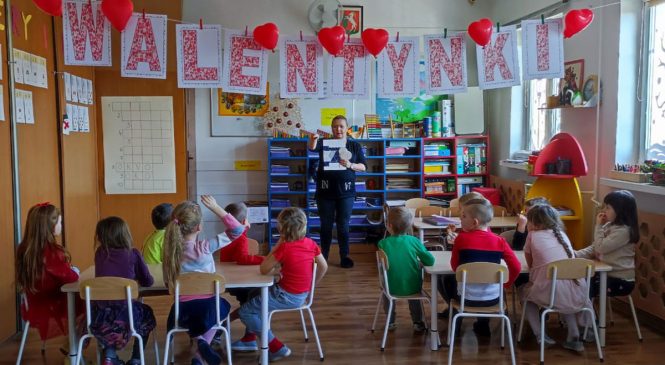 Walentynki w gr. Pszczółki