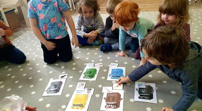 Dzień recyklingu – udział w programie ekologicznym ,,Działaj z Impetem” w gr. Żabki i Wiewiórki 🐸🐿