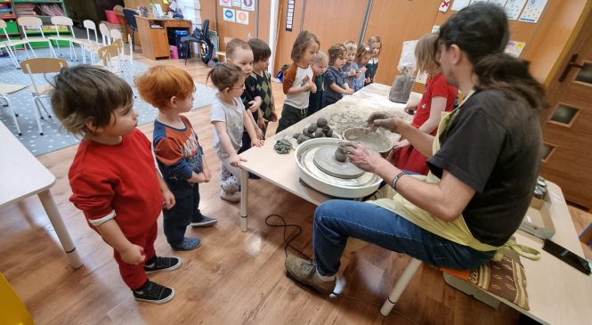 Warsztaty garncarskie w gr. Żabki 🐸🐸🐸