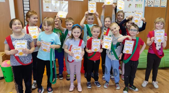 Międzynarodowy Dzień Sportu w gr. Pszczółki 🥇🥈🥉