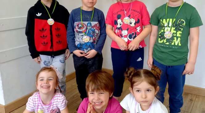 Międzynarodowy Dzień Sportu w gr. Wiewiórki🐿 🥇🥈🥉🐿