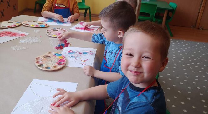 Zajęcia plastyczne „Motylki”