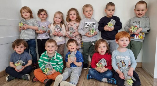 Wielkanocne prace plastyczne w gr. Żabki 🐸🥚🐣🐇