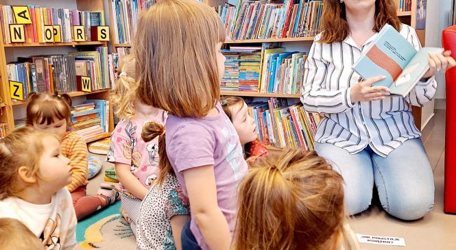 Wyjście do biblioteki,  grupa „Króliczki”