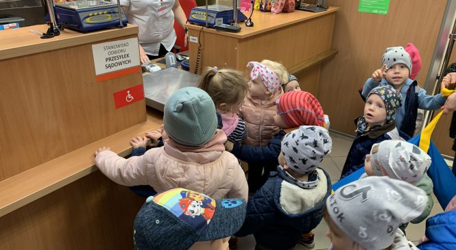 Dzień Poczty Polskiej – gr.  Misie i Króliczki