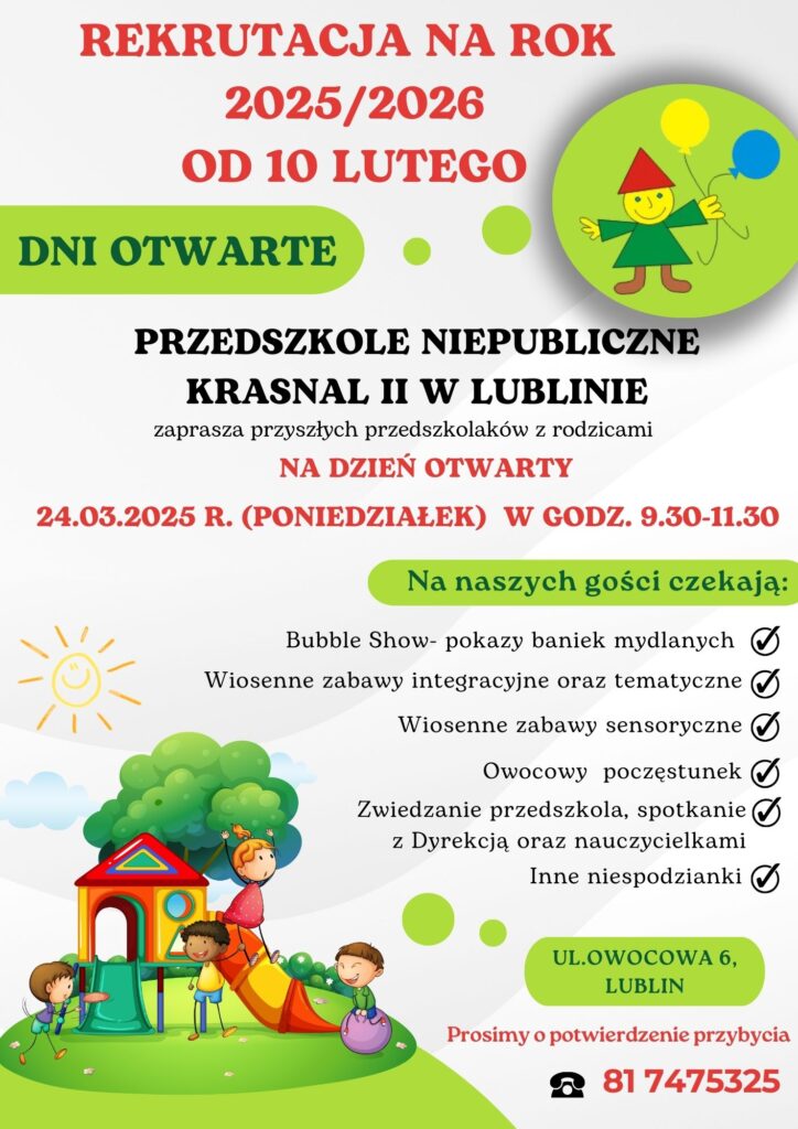 Rekrutacja Krasnal 2 Owocowa - str. 1