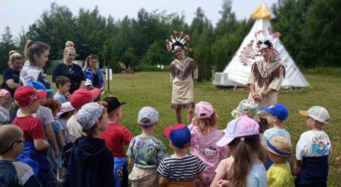 Wycieczka do Osady Indiańskiej w Ostrowie Lubelskim
